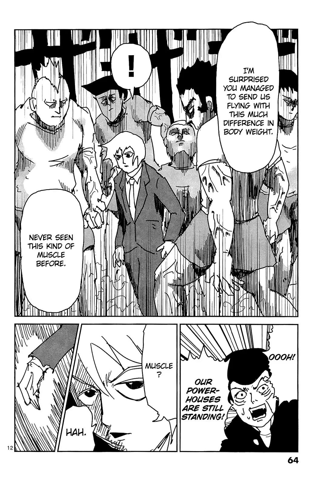Mob Psycho 100 Chapter 13 page 12 - Chapter 13: Eyes That Only See Inferiority