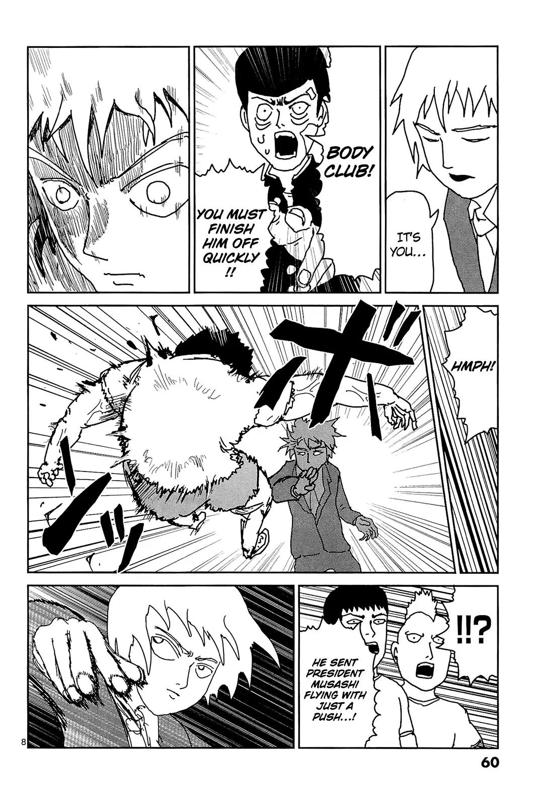 Mob Psycho 100 Chapter 13 page 8 - Chapter 13: Eyes That Only See Inferiority