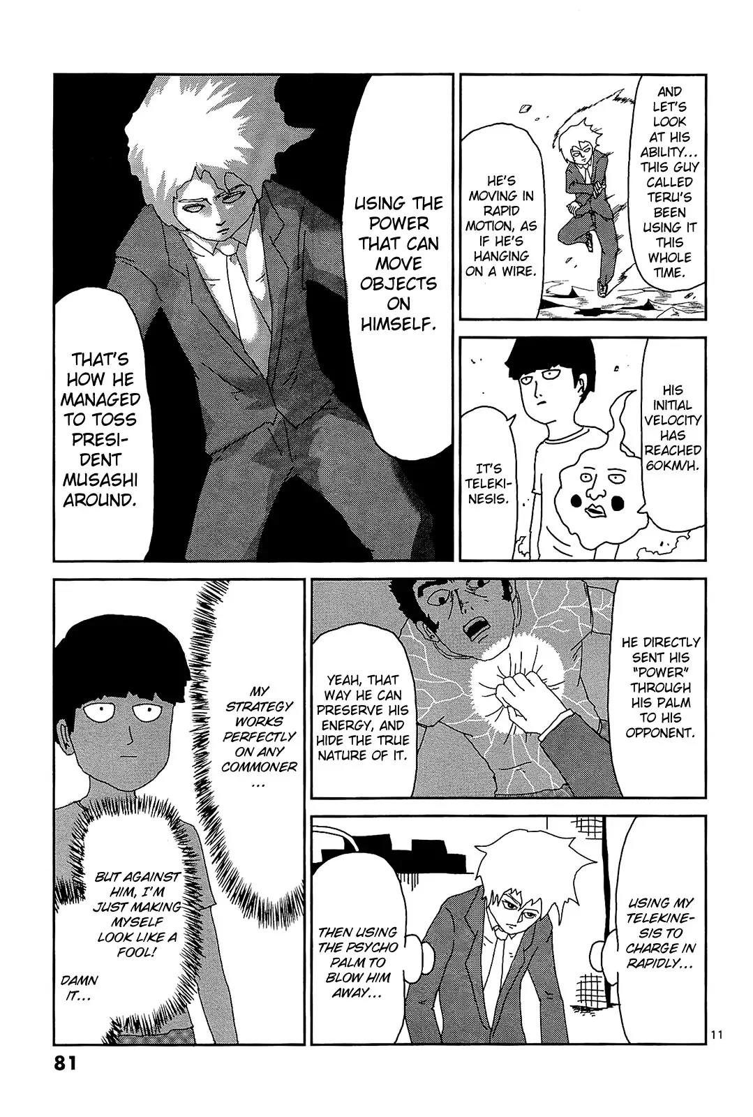 Mob Psycho 100 Chapter 14 page 11 - Chapter 14: Same Kind