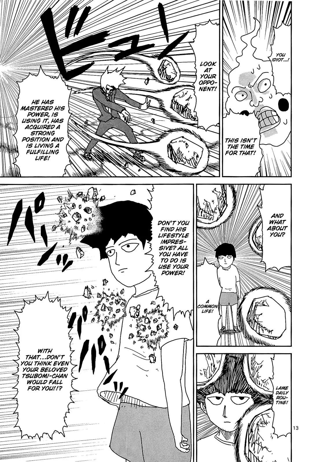 Mob Psycho 100 Chapter 14 page 13 - Chapter 14: Same Kind
