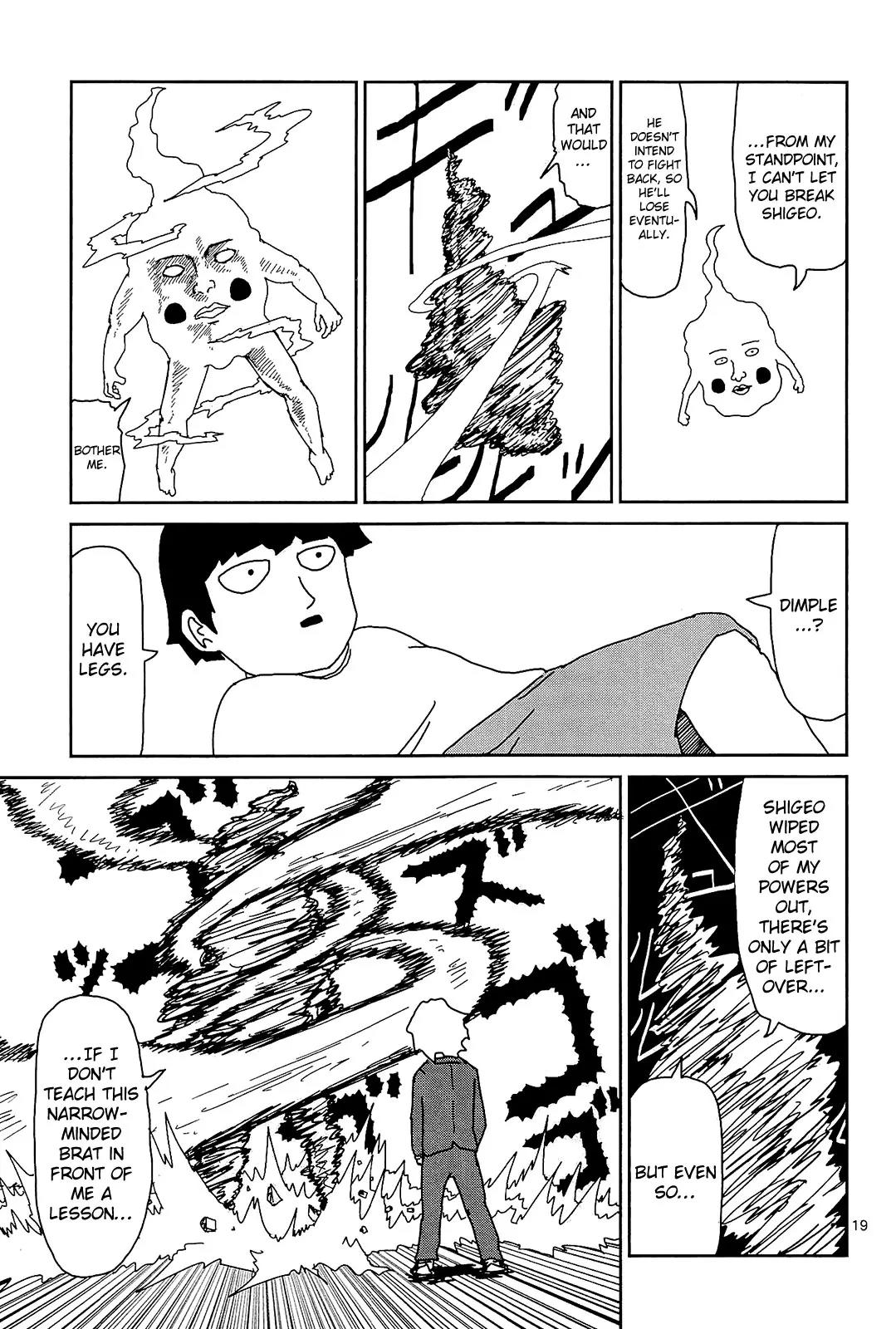 Mob Psycho 100 Chapter 14 page 19 - Chapter 14: Same Kind
