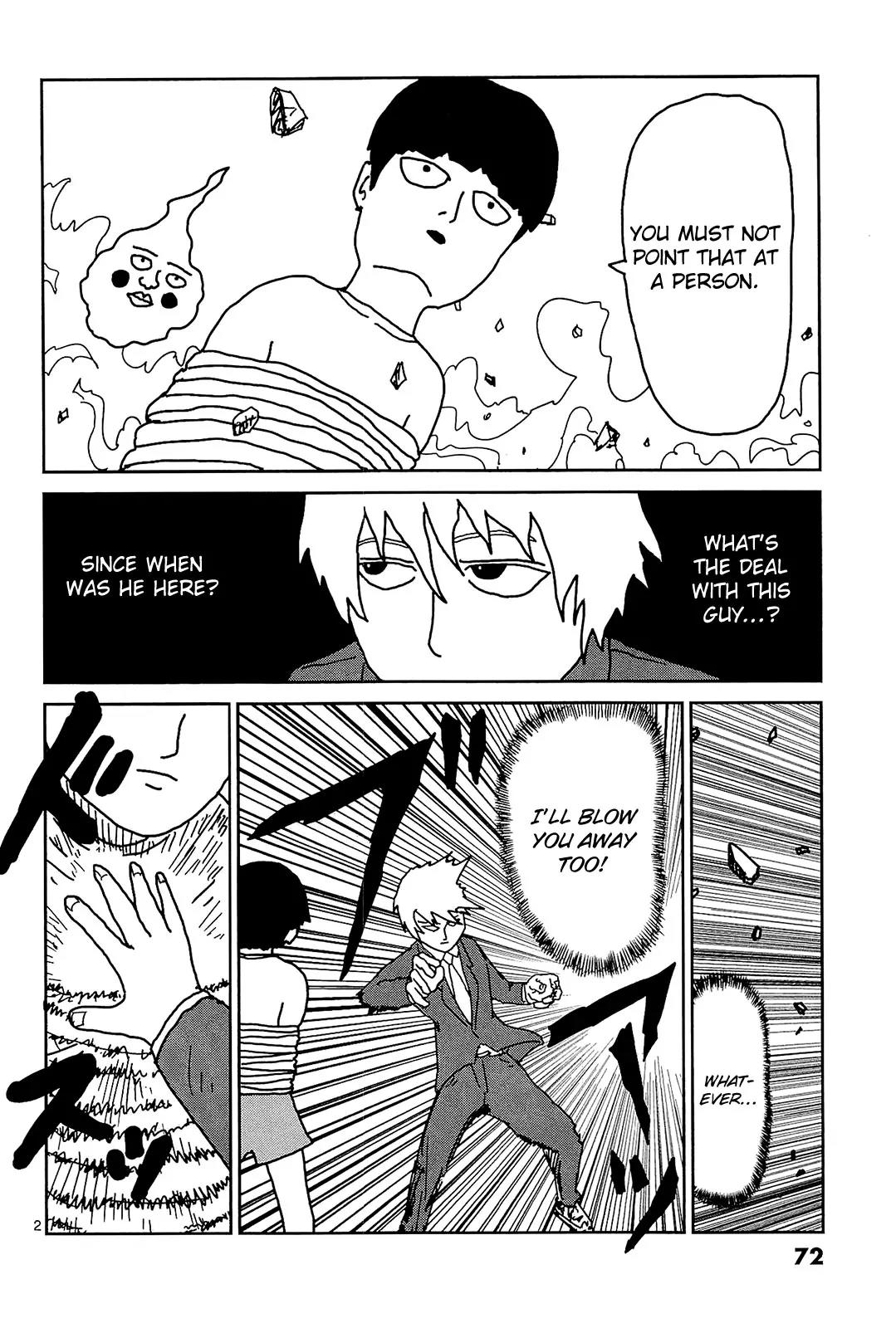 Mob Psycho 100 Chapter 14 page 2 - Chapter 14: Same Kind