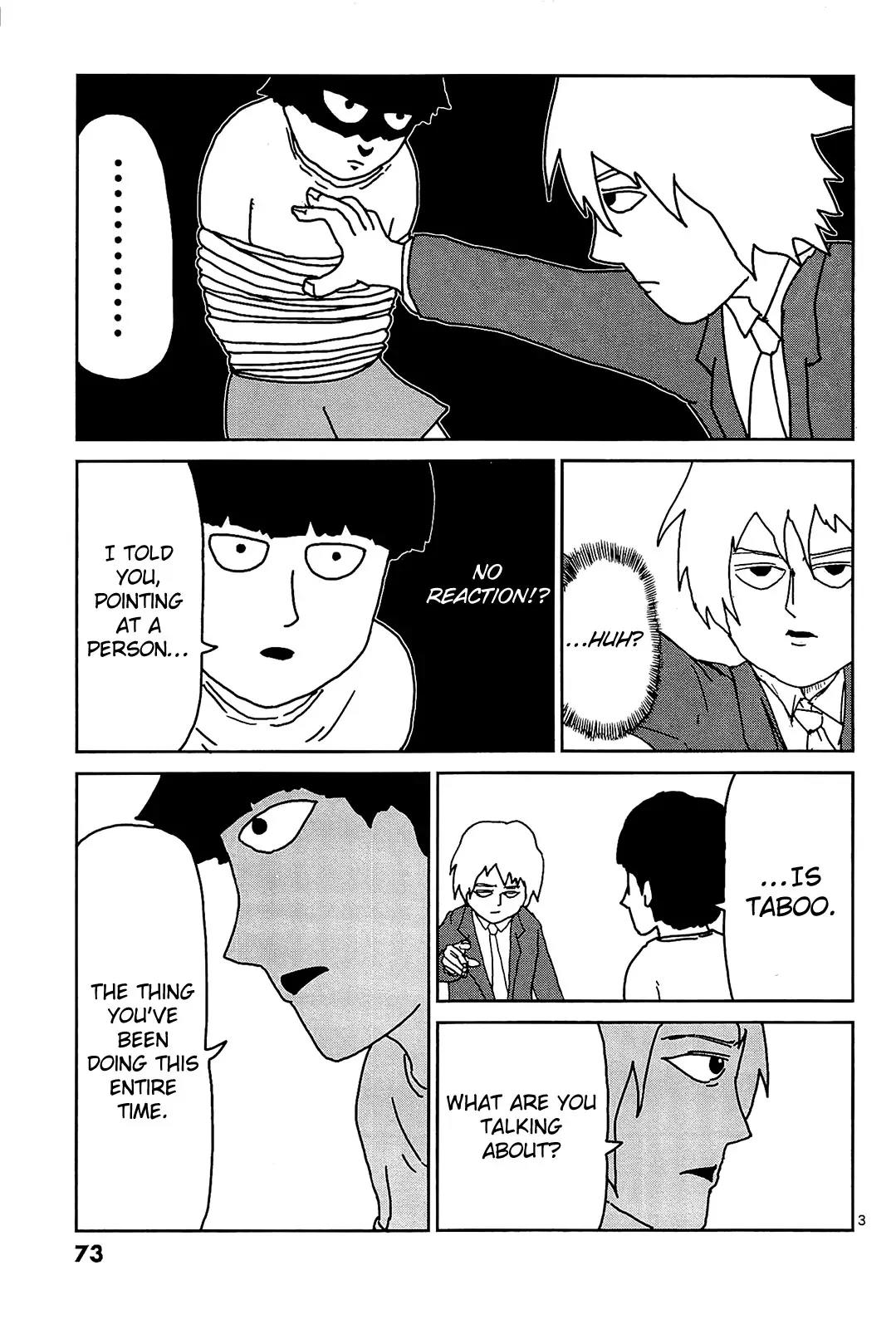 Mob Psycho 100 Chapter 14 page 3 - Chapter 14: Same Kind