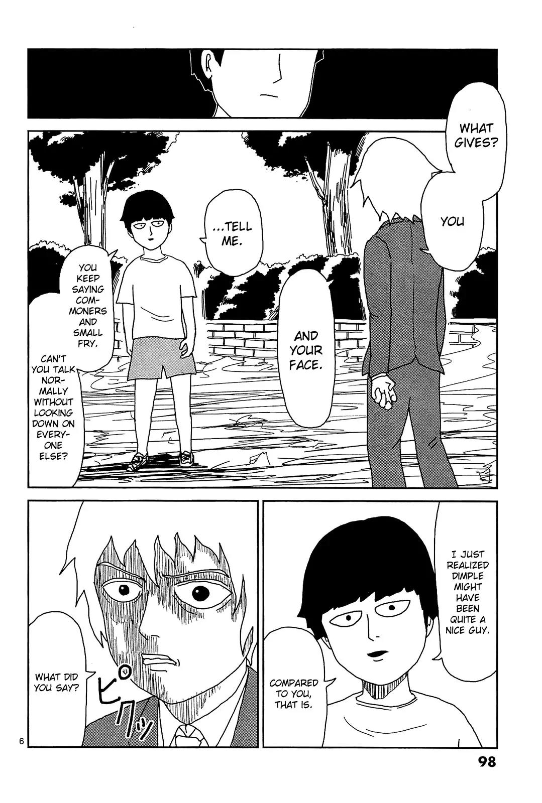 Mob Psycho 100 Chapter 15 page 6 - Chapter 15: Completely Vanished