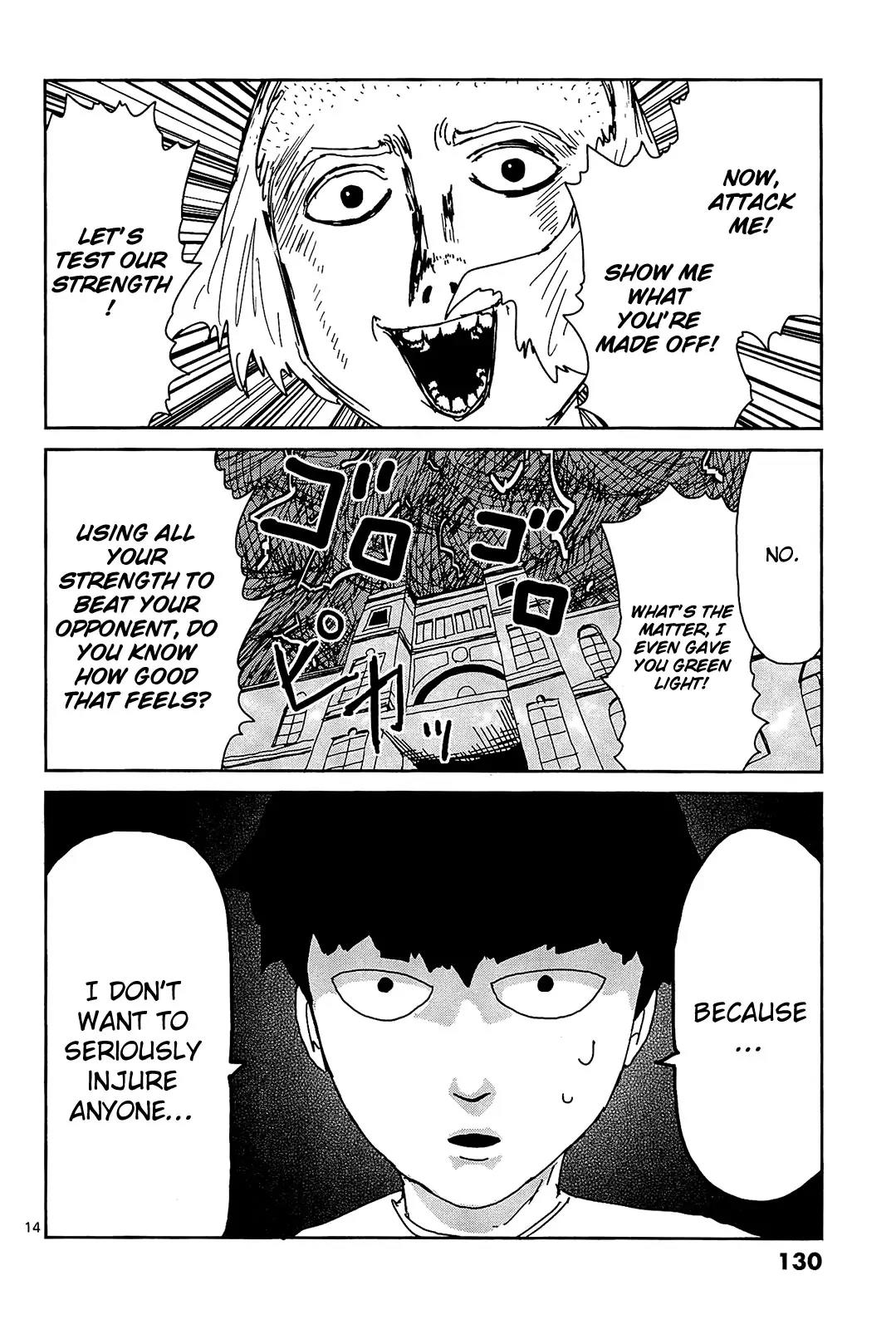 Mob Psycho 100 Chapter 16 page 13 - Chapter 16: Ochimusha