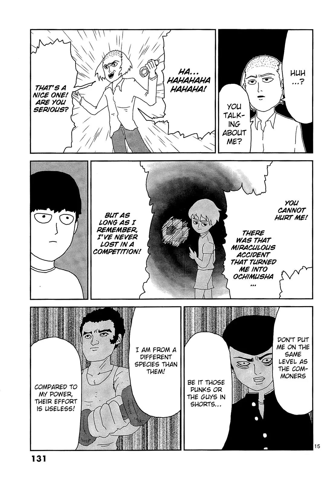 Mob Psycho 100 Chapter 16 page 14 - Chapter 16: Ochimusha