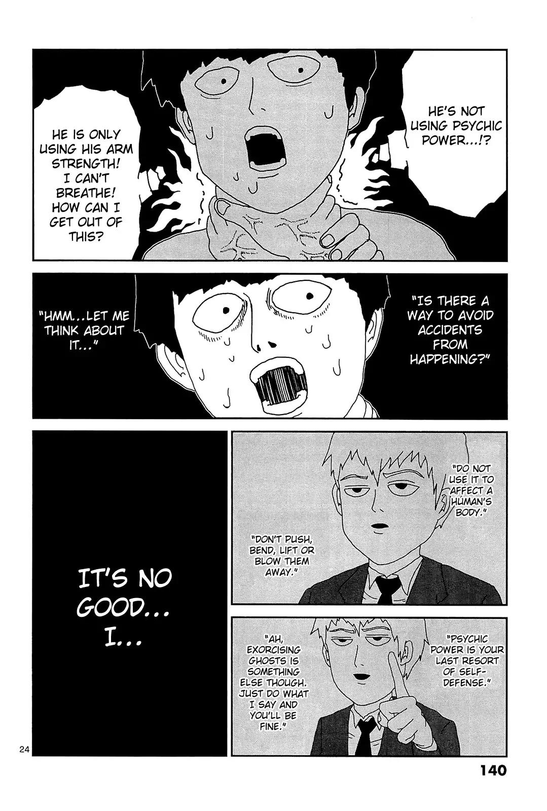 Mob Psycho 100 Chapter 16 page 23 - Chapter 16: Ochimusha