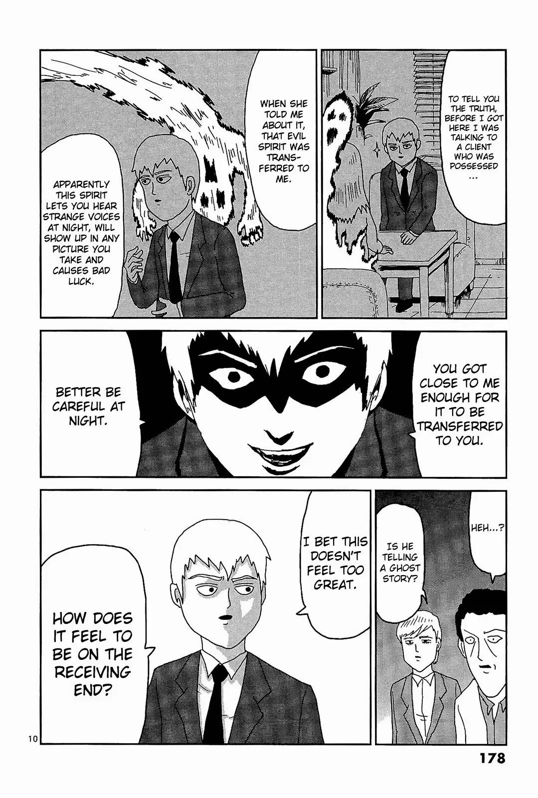 Mob Psycho 100 Chapter 17.1 page 10 - Chapter 17.1: Omake - Fake Pot