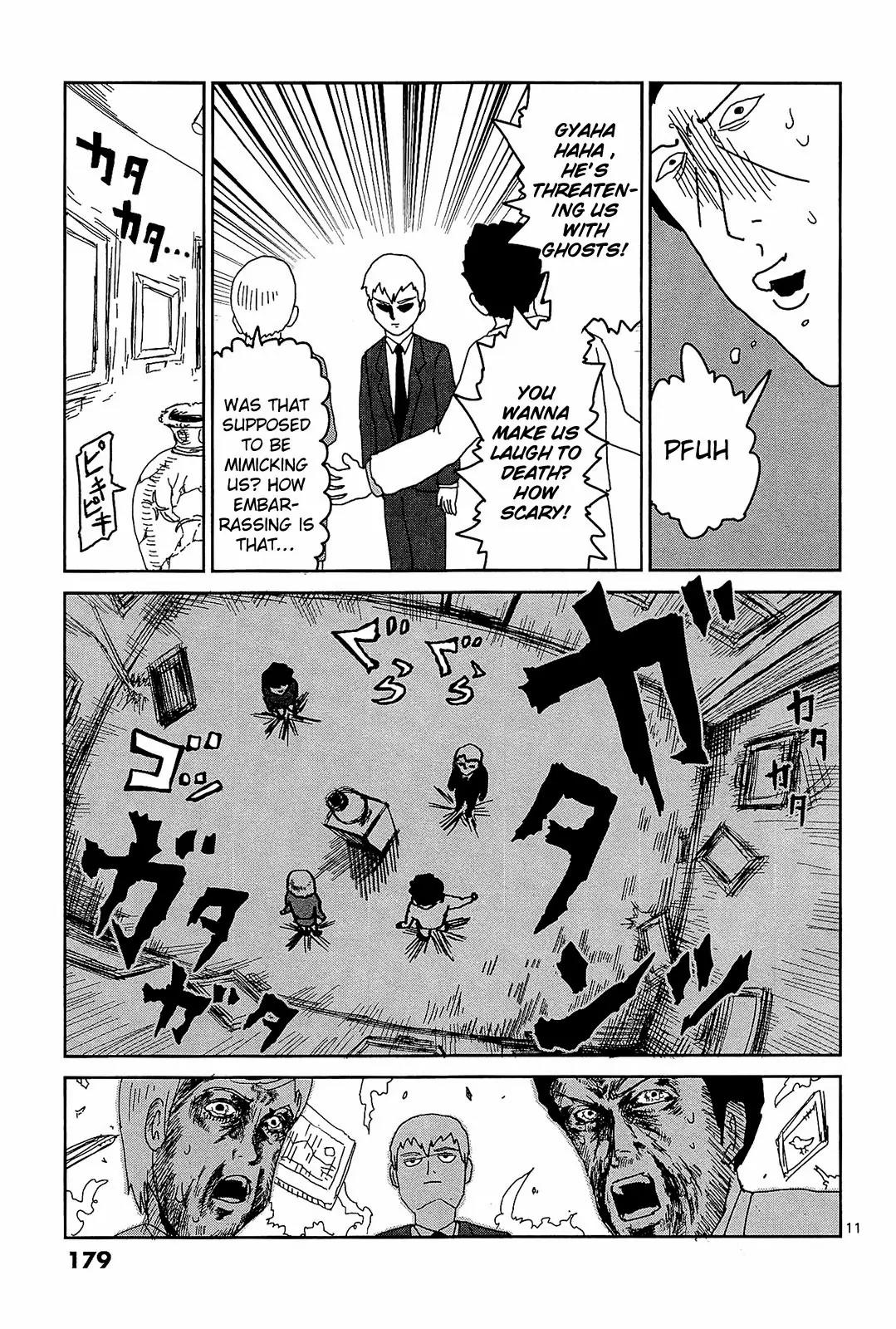 Mob Psycho 100 Chapter 17.1 page 11 - Chapter 17.1: Omake - Fake Pot