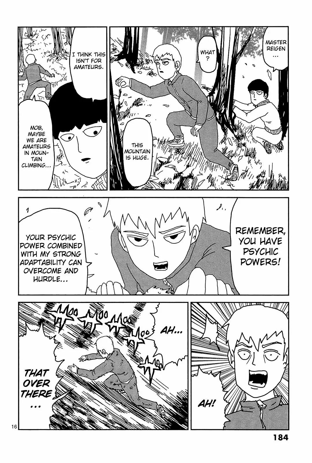 Mob Psycho 100 Chapter 17.2 page 4 - Chapter 17.2: Omake - Romance and Impulse