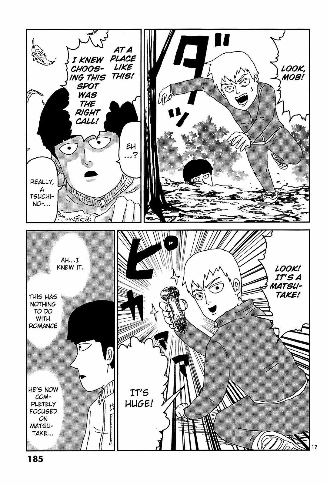 Mob Psycho 100 Chapter 17.2 page 5 - Chapter 17.2: Omake - Romance and Impulse