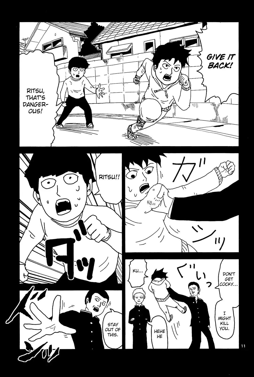 Mob Psycho 100 Chapter 17 page 11 - Chapter 17: Psychic Power and I