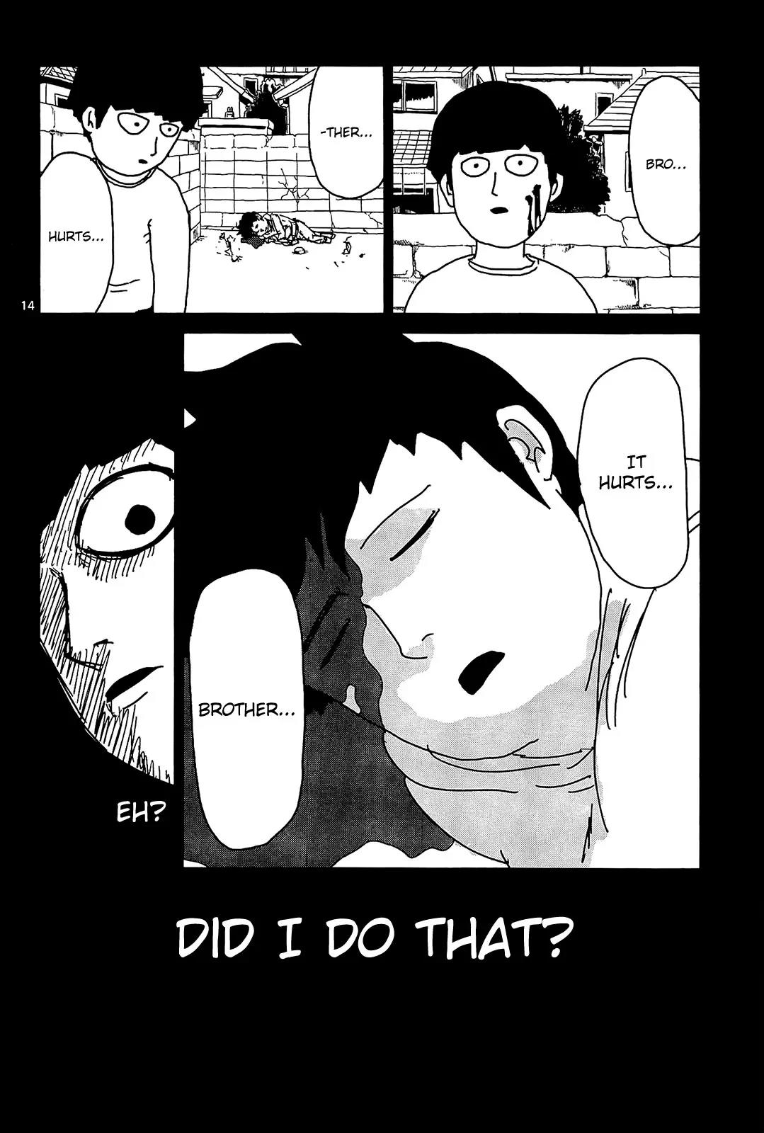 Mob Psycho 100 Chapter 17 page 14 - Chapter 17: Psychic Power and I