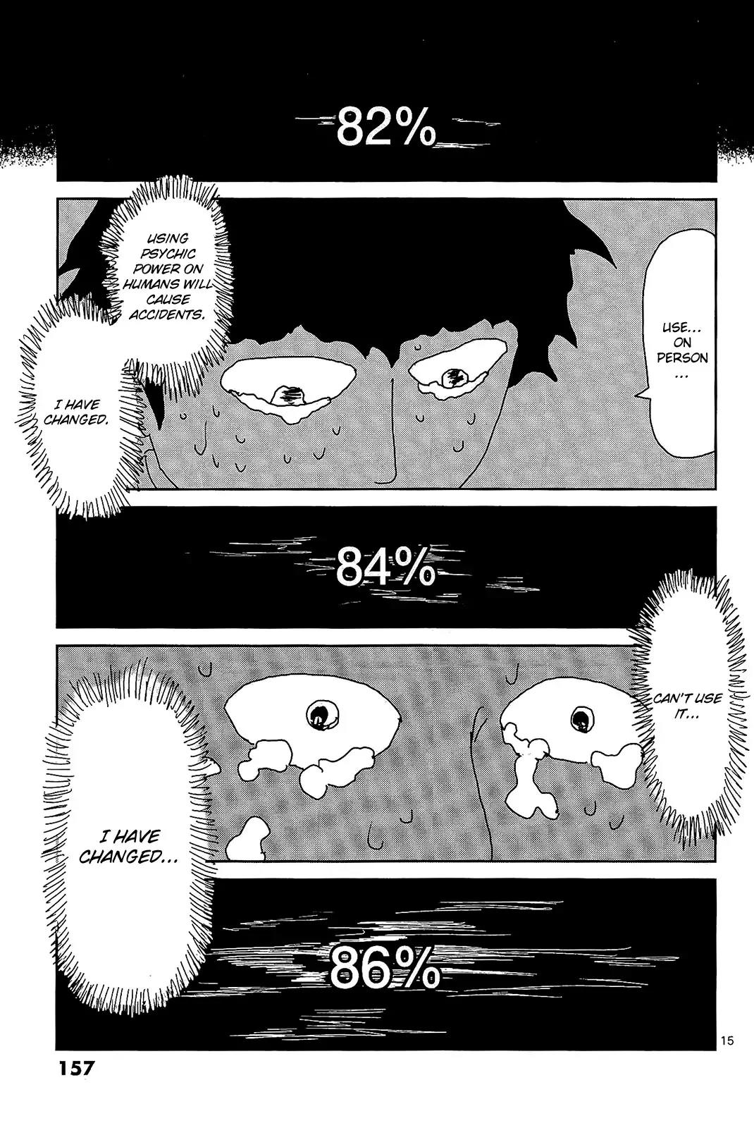 Mob Psycho 100 Chapter 17 page 15 - Chapter 17: Psychic Power and I