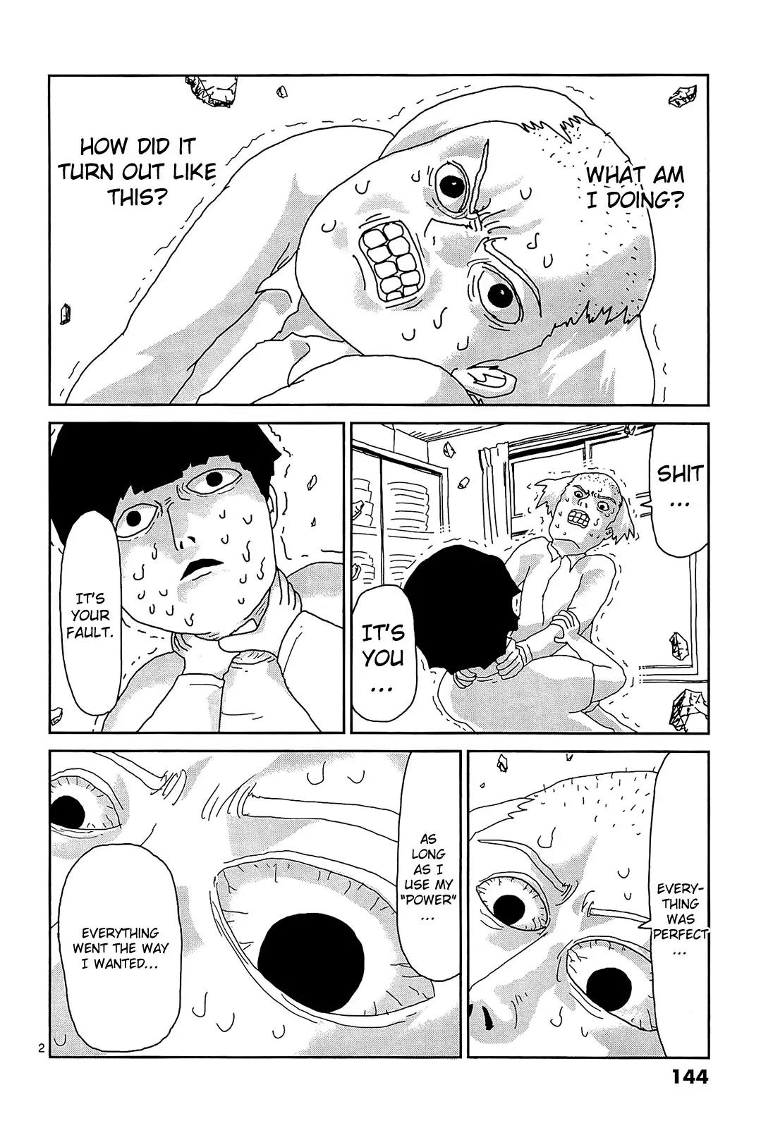 Mob Psycho 100 Chapter 17 page 2 - Chapter 17: Psychic Power and I
