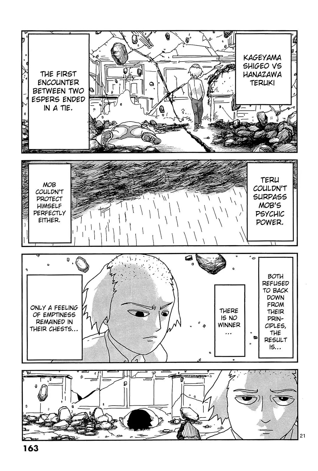 Mob Psycho 100 Chapter 17 page 20 - Chapter 17: Psychic Power and I