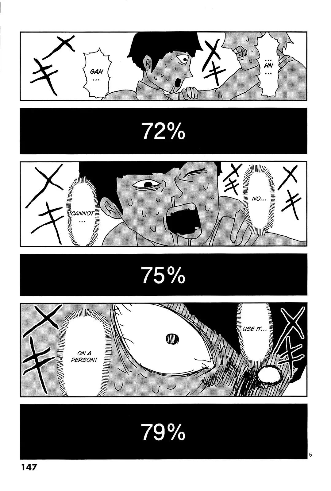 Mob Psycho 100 Chapter 17 page 5 - Chapter 17: Psychic Power and I
