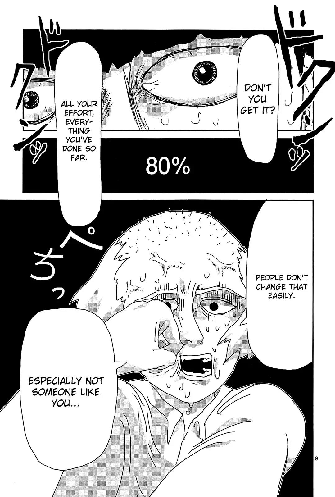 Mob Psycho 100 Chapter 17 page 9 - Chapter 17: Psychic Power and I