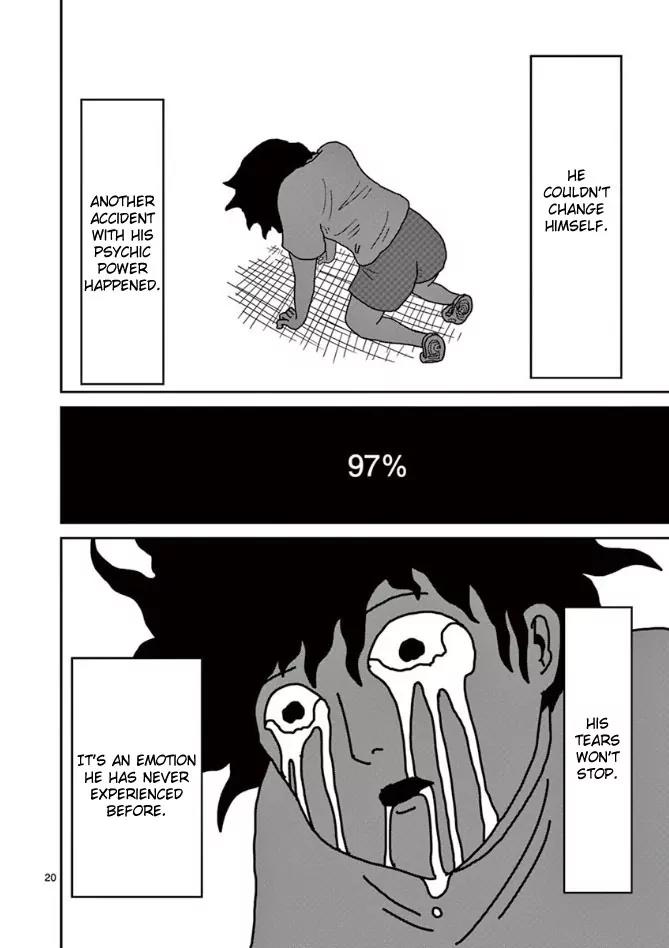 Mob Psycho 100 Chapter 18 page 22 - Chapter 18: Unidentifiable