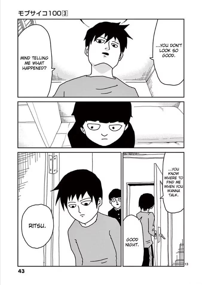 Mob Psycho 100 Chapter 19 page 13 - Chapter 19: Conclusion