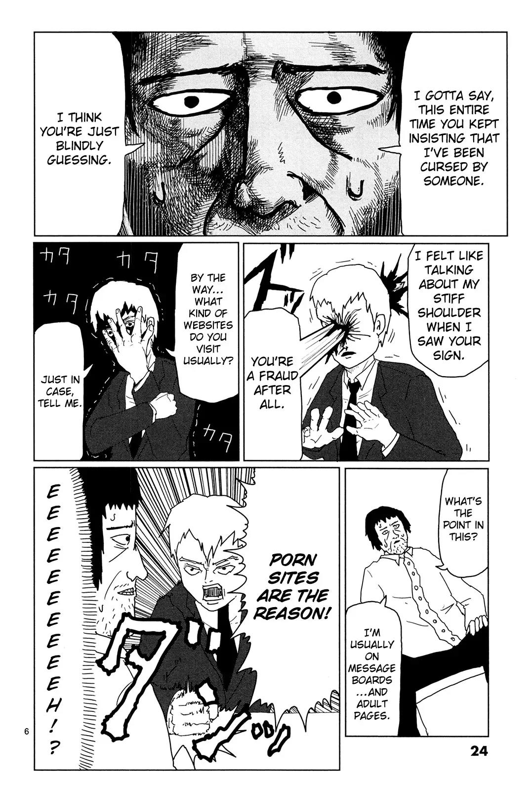 Mob Psycho 100 Chapter 2 page 6 - Chapter 2: A Naive Question