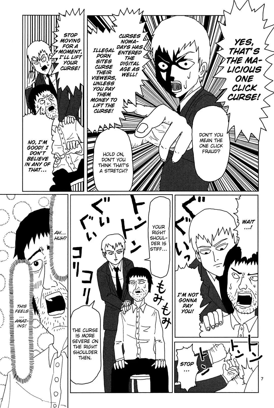 Mob Psycho 100 Chapter 2 page 7 - Chapter 2: A Naive Question