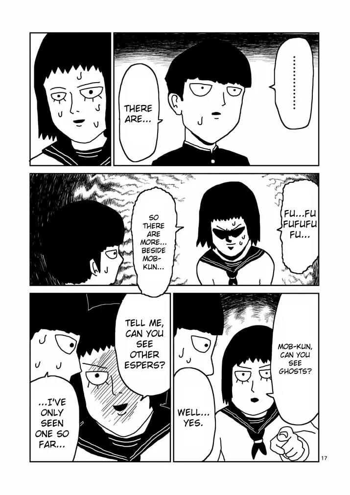 Mob Psycho 100 Chapter 20 page 17 - Chapter 20: Student Council