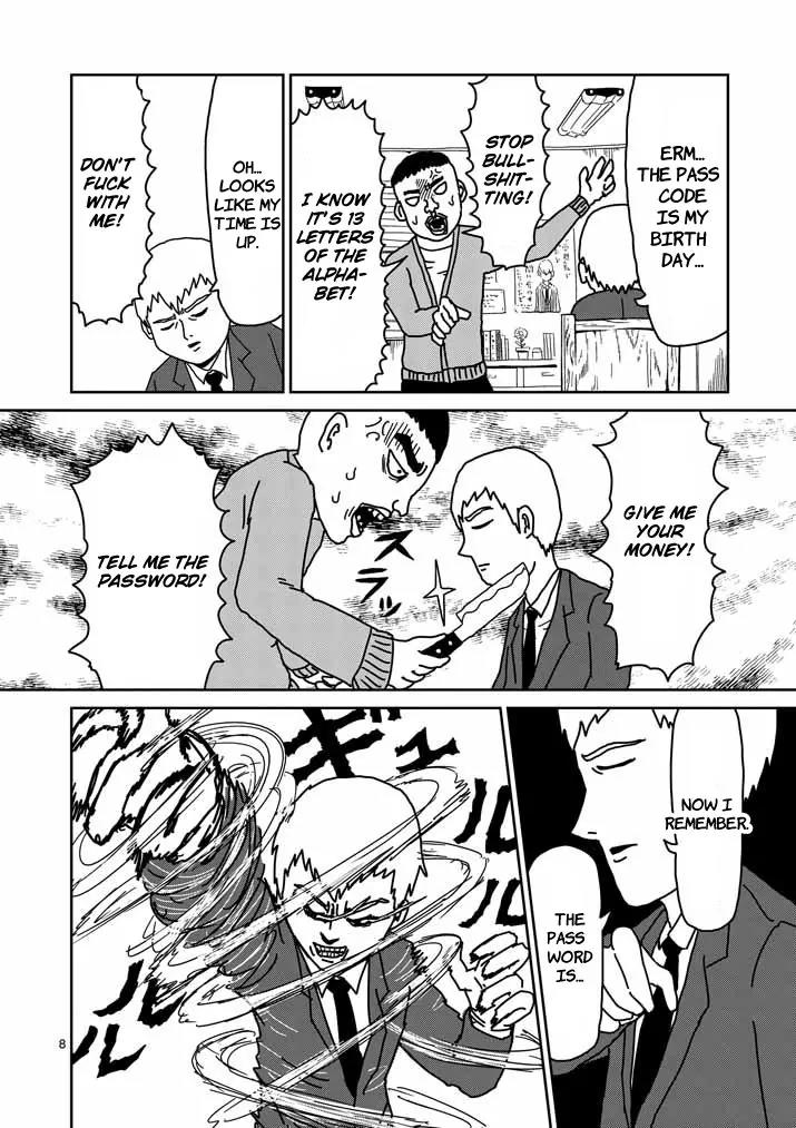 Mob Psycho 100 Chapter 20 page 8 - Chapter 20: Student Council