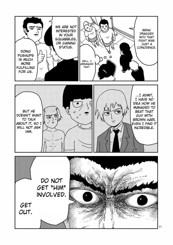 Mob Psycho 100 Chapter 21 page 11 - Chapter 21: Urabanchou of Salt Mid