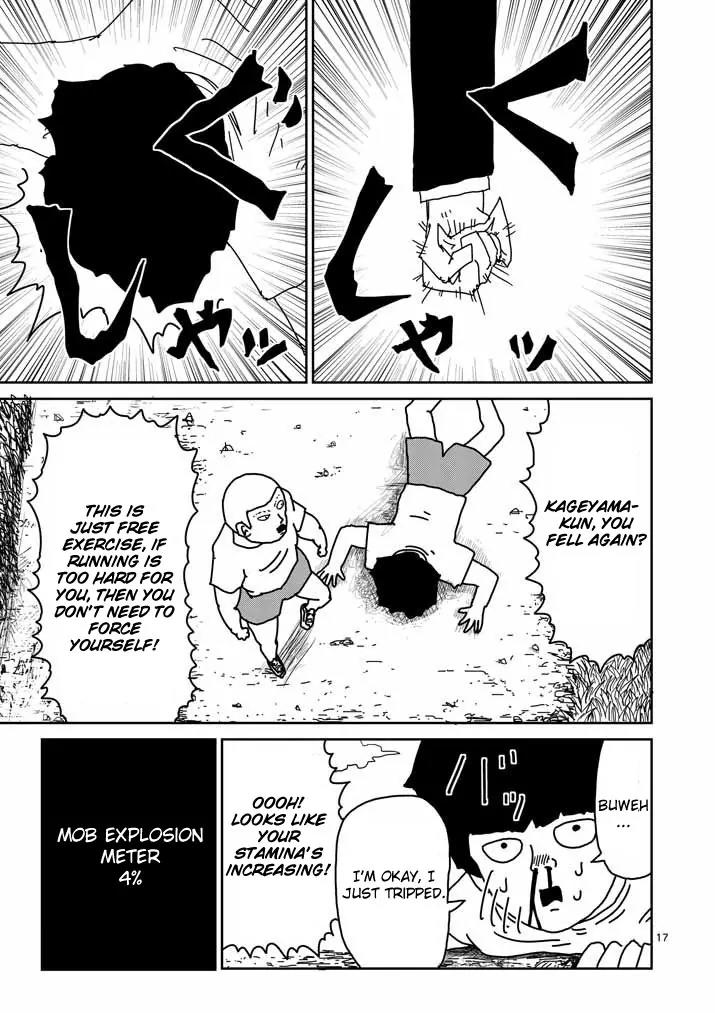 Mob Psycho 100 Chapter 21 page 17 - Chapter 21: Urabanchou of Salt Mid