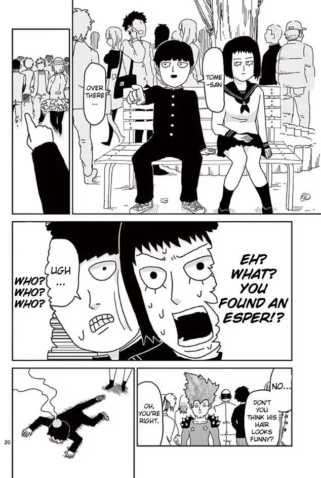 Mob Psycho 100 Chapter 22 page 19 - Chapter 22: Awakening Lab