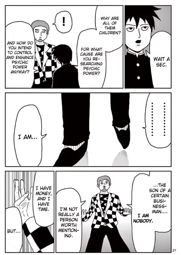 Mob Psycho 100 Chapter 22 page 26 - Chapter 22: Awakening Lab