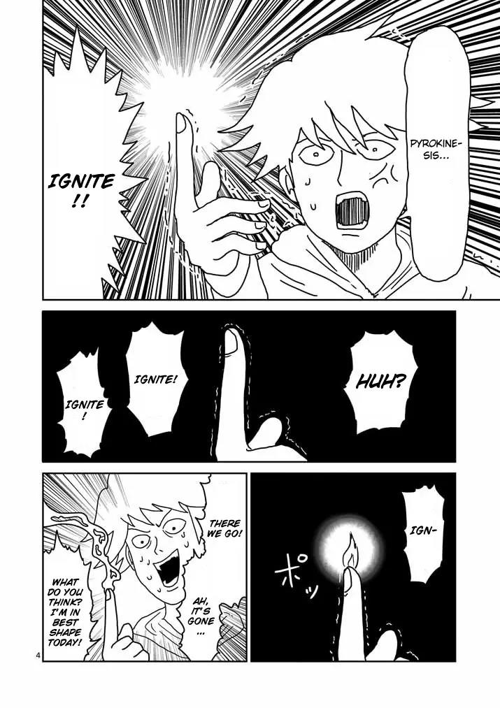 Mob Psycho 100 Chapter 23 page 4 - Chapter 23: For the Sake of Growing