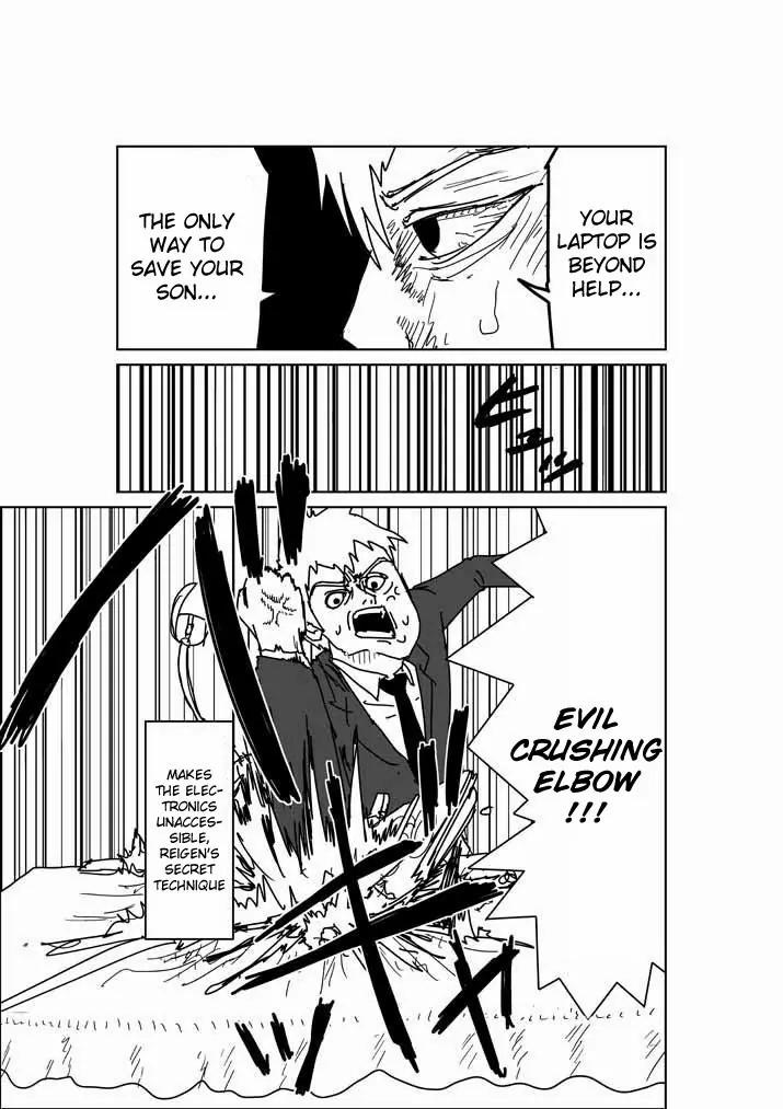 Mob Psycho 100 Chapter 24.5 page 6 - Chapter 24.5: Omake - The Cursed Laptop