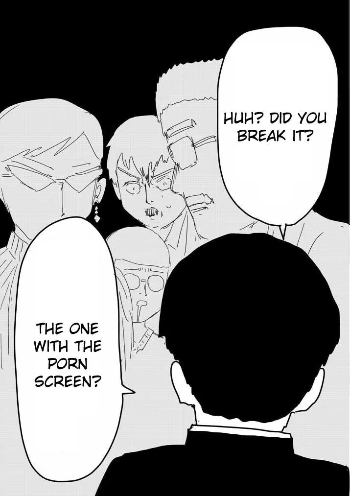 Mob Psycho 100 Chapter 24.5 page 8 - Chapter 24.5: Omake - The Cursed Laptop