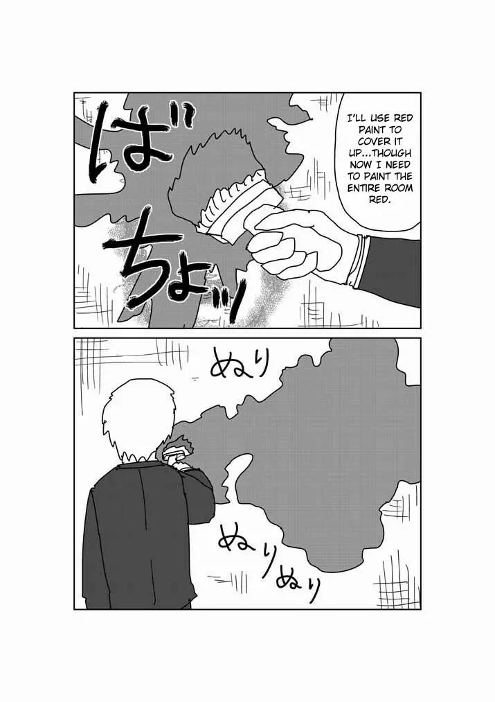 Mob Psycho 100 Chapter 24.6 page 12 - Chapter 24.6: Omake - The Wall Stain