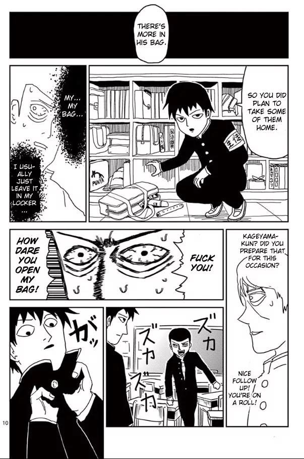 Mob Psycho 100 Chapter 24 page 10 - Chapter 24: Hated