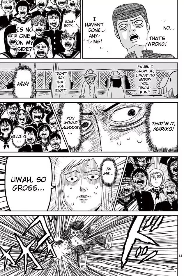 Mob Psycho 100 Chapter 24 page 13 - Chapter 24: Hated