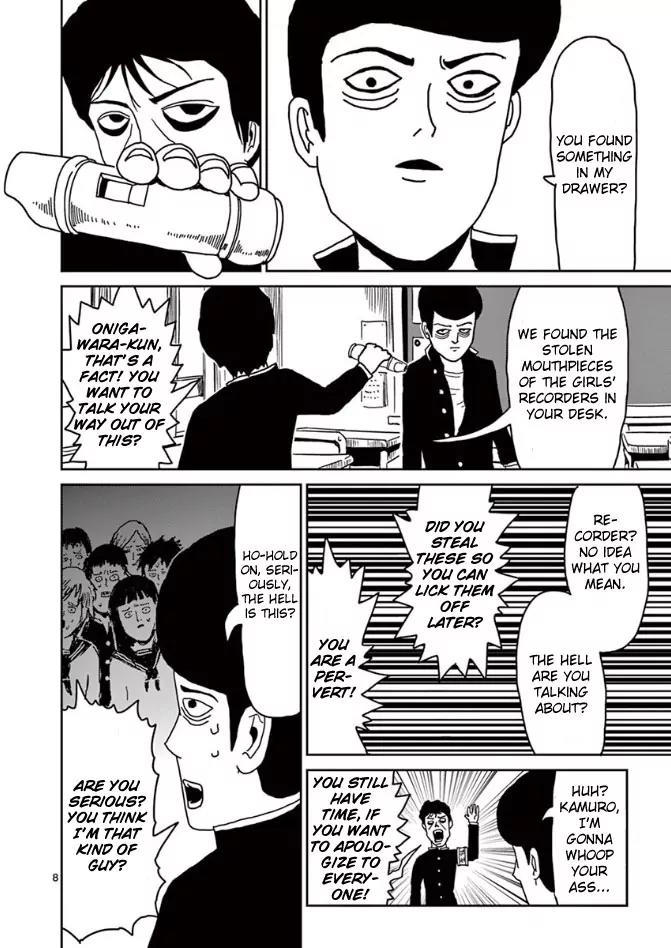 Mob Psycho 100 Chapter 24 page 8 - Chapter 24: Hated