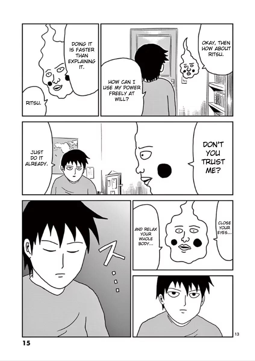 Mob Psycho 100 Chapter 25 page 16 - Chapter 25: O X Relationship
