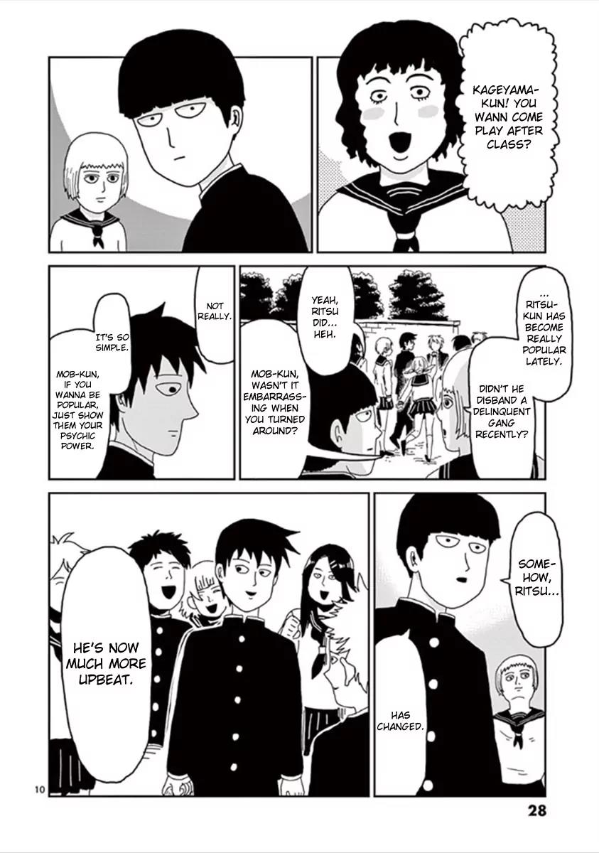 Mob Psycho 100 Chapter 26 page 10 - Chapter 26: In High Spirits