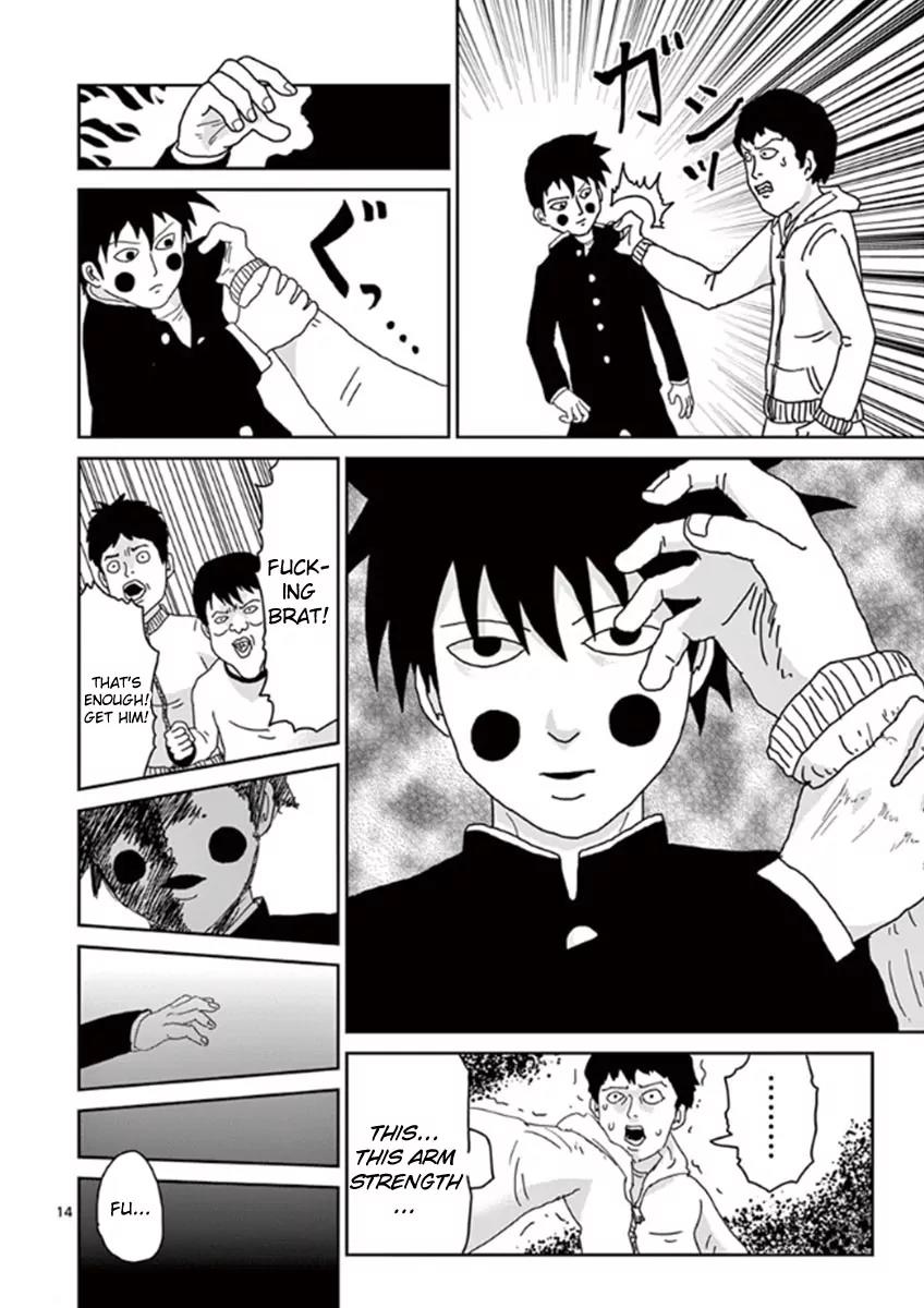 Mob Psycho 100 Chapter 26 page 14 - Chapter 26: In High Spirits