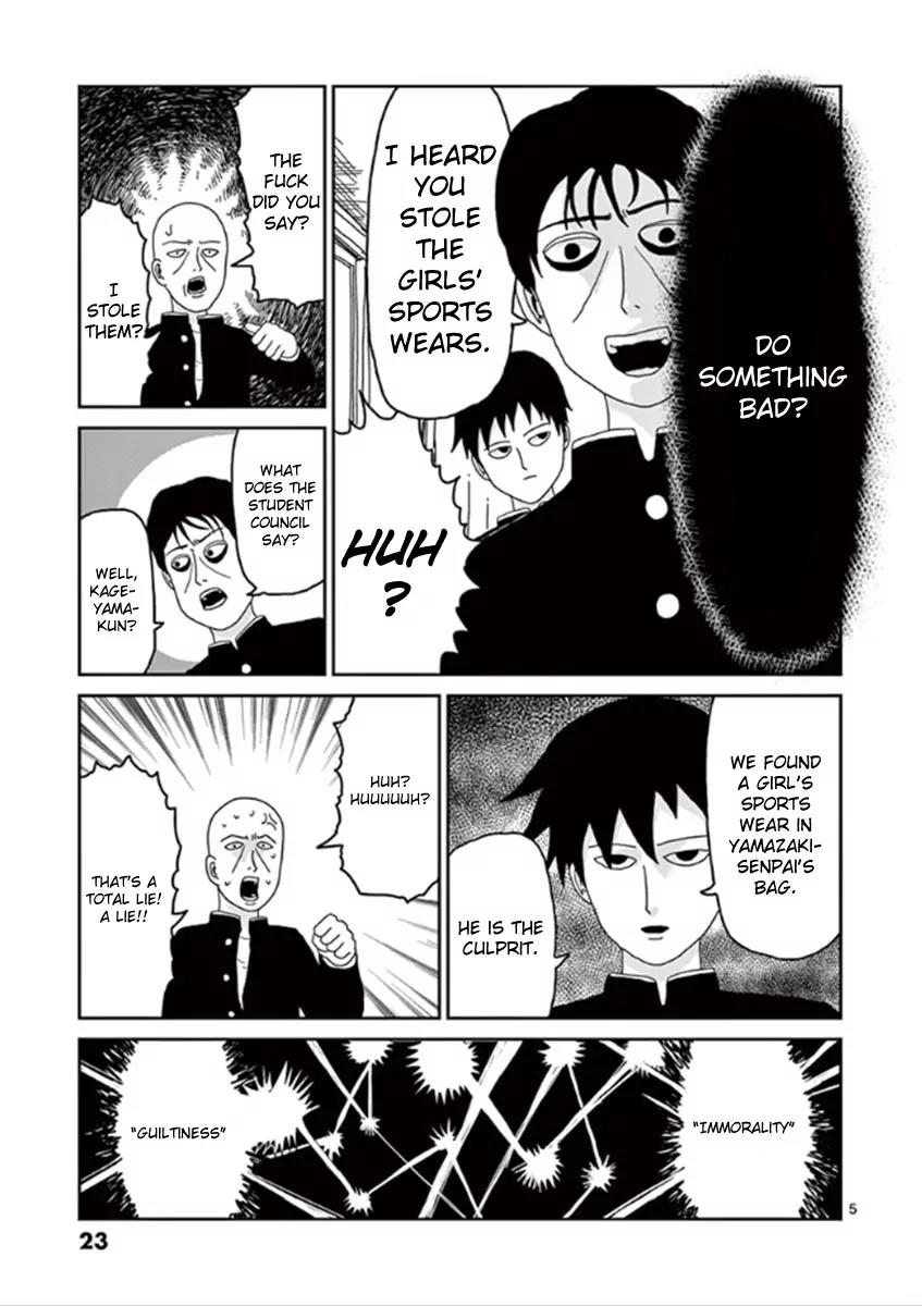 Mob Psycho 100 Chapter 26 page 5 - Chapter 26: In High Spirits