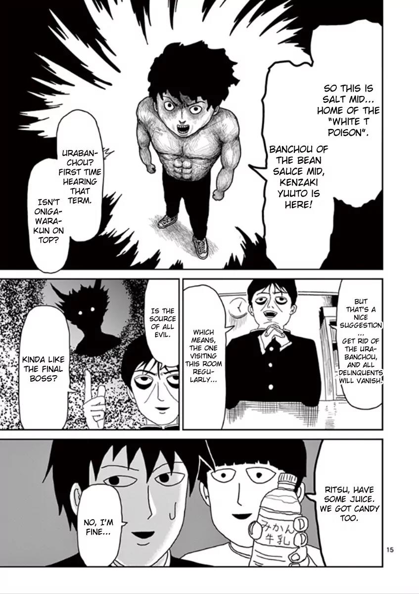 Mob Psycho 100 Chapter 27 page 15 - Chapter 27: Discord