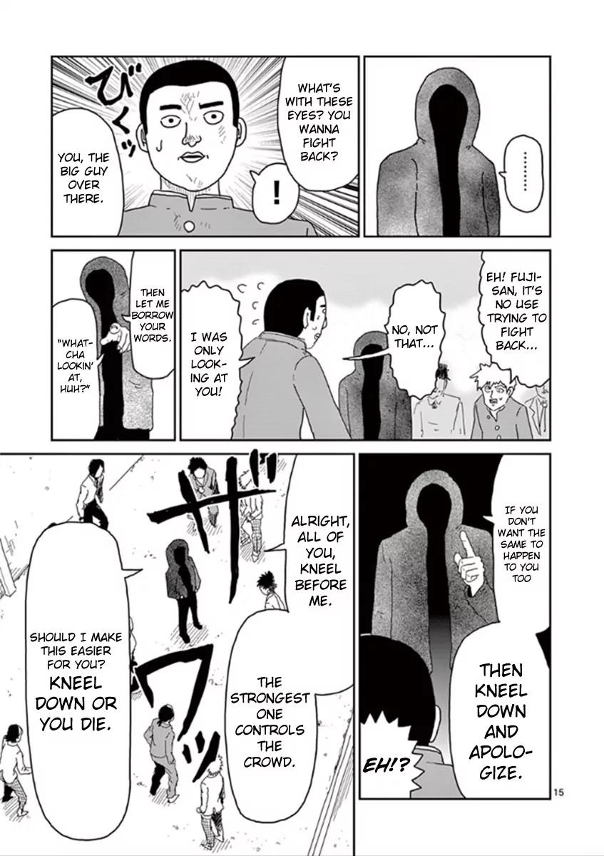 Mob Psycho 100 Chapter 31 page 15 - Chapter 31: Mature