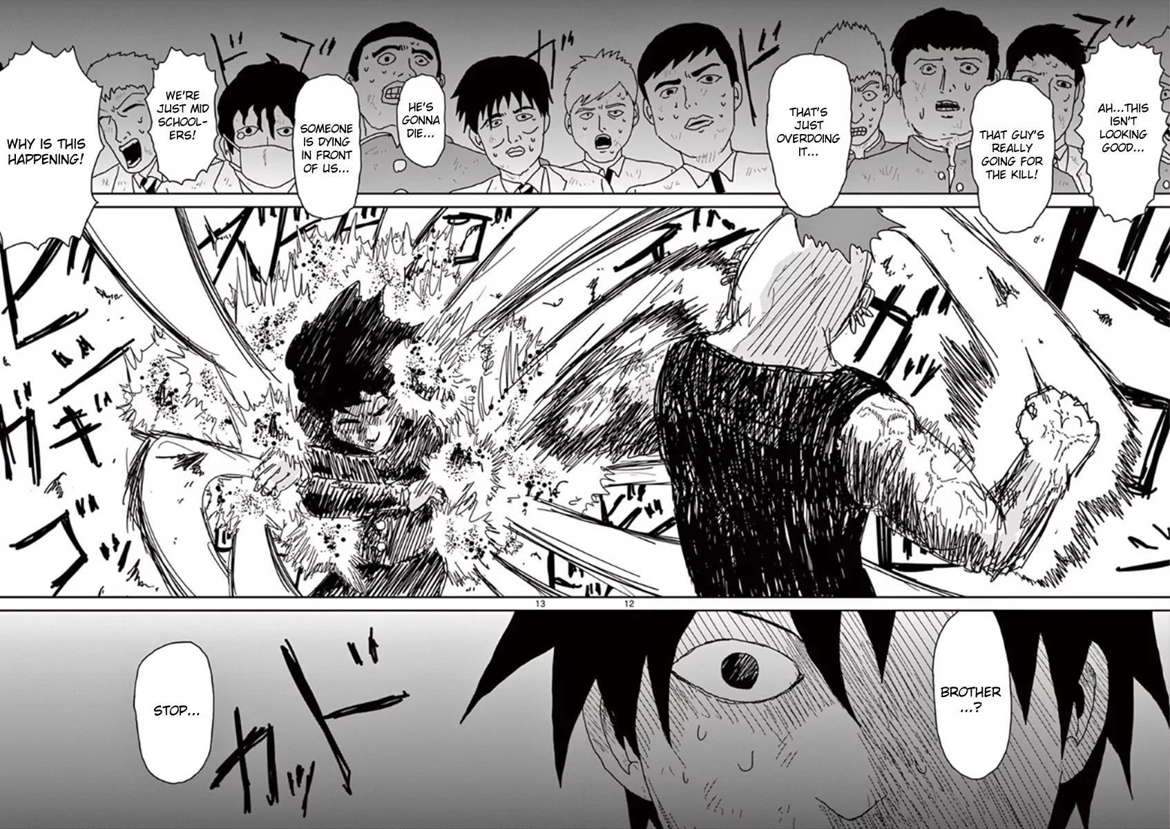 Mob Psycho 100 Chapter 32 page 12 - Chapter 32: Will to Destroy