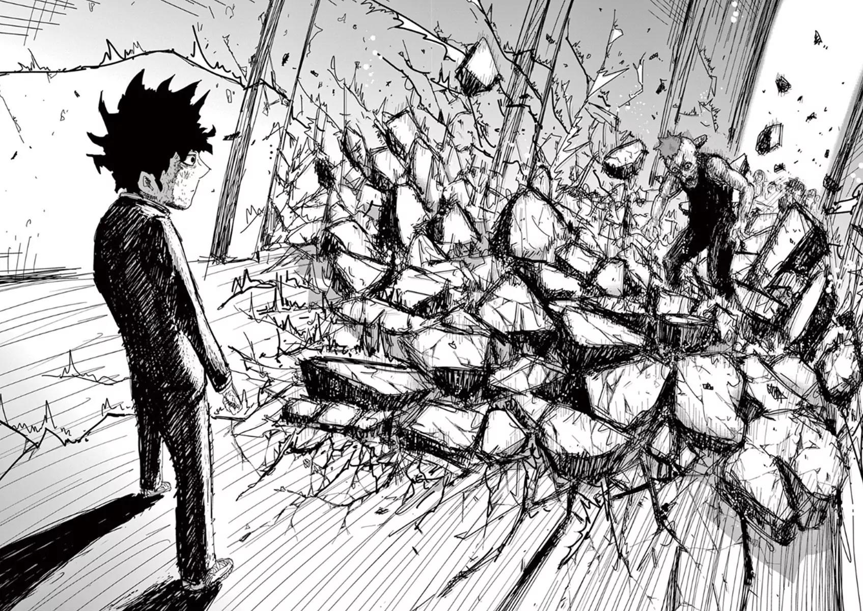 Mob Psycho 100 Chapter 32 page 17 - Chapter 32: Will to Destroy