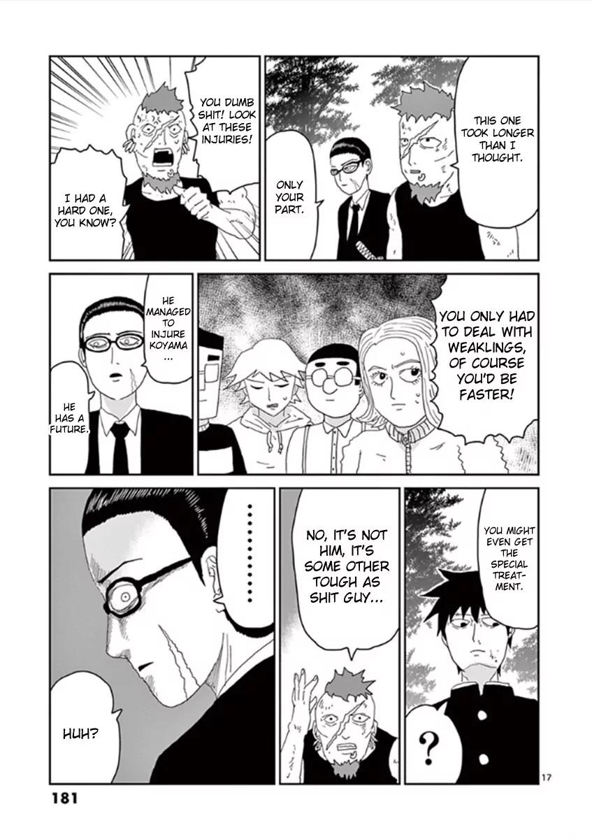 Mob Psycho 100 Chapter 34 page 17 - Chapter 34: "Claw"