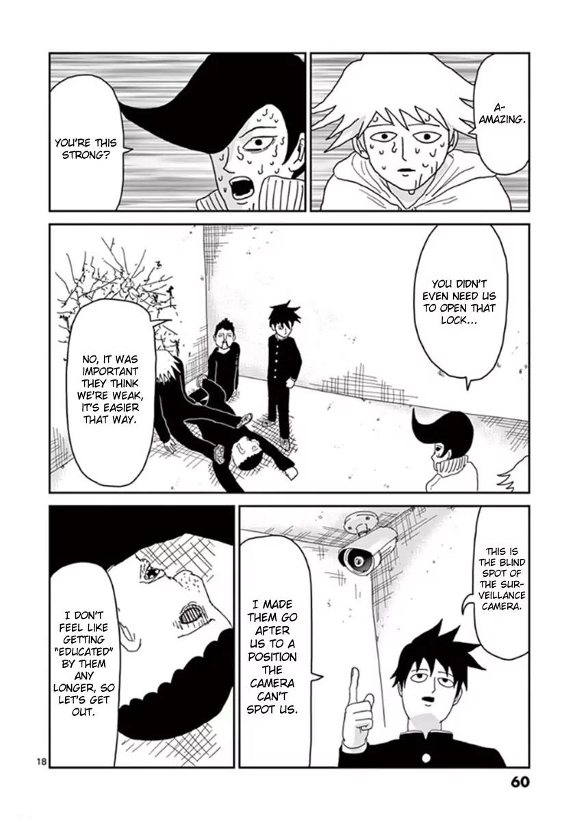 Mob Psycho 100 Chapter 37 page 18 - Chapter 37: TeamChapter 37