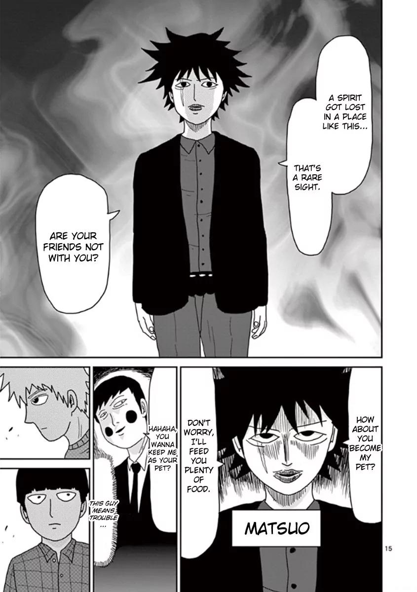 Mob Psycho 100 Chapter 39 page 15 - Chapter 39: The Awakened